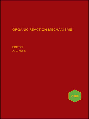 cover image of Organic Reaction Mechanisms, 2006